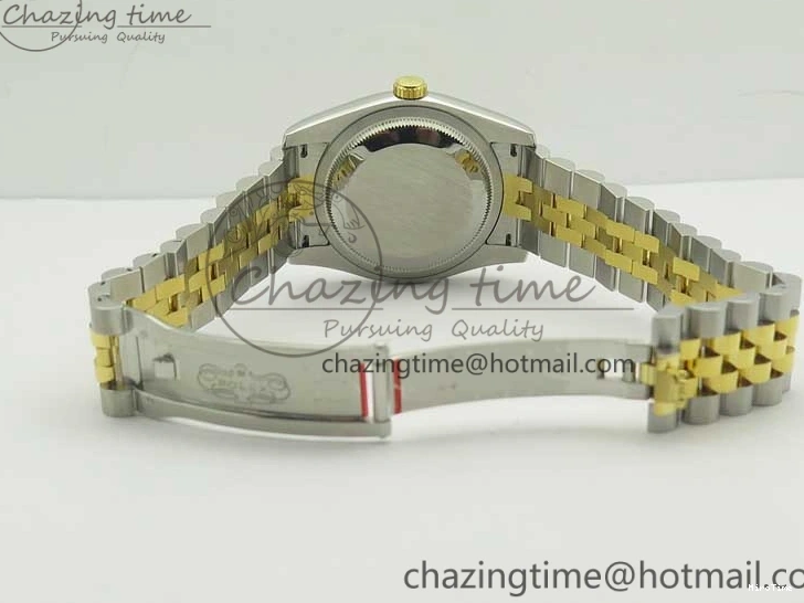 MiroTime 0519 DateJust 36 SS YG 126233 ARF 1:1 Best Edition Silver Dial Stick Markers on SS YG Jubilee Bracelet SH Elegant 3430